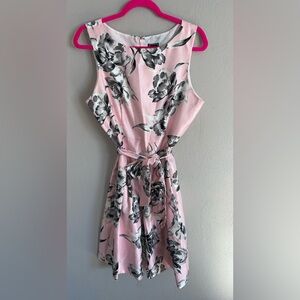 Nanette Lepore Soft Pink and Gray Dress